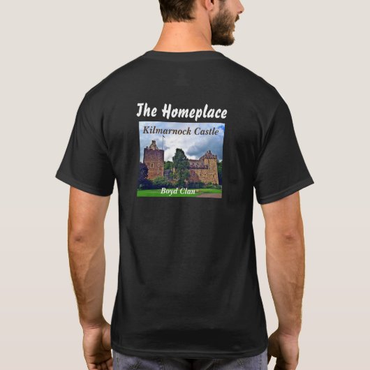 Kilmarnock Castle - Boyd Clan T-shirt (Achterkant)