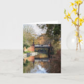 Kiln Bridge in het voorjaar Kaart (Gele Bloem)
