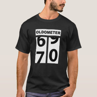kilometerteller 70 t-shirt