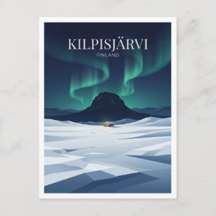 Kilpisjärvi Finland Briefkaart