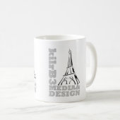 kilrB3 Média et design - Café ou thé Mug (Devant droit)