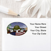 Kilroy Address Label World War 2 (Insitu)