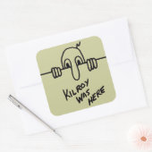 Kilroy Était Ici Sticker (Enveloppe)