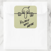 Kilroy Était Ici Sticker (Sac)