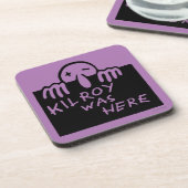 Kilroy was hier bier onderzetter (Linkerzijde)