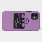 Kilroy was hier Case-Mate iPhone case (Achterkant (horizontaal))