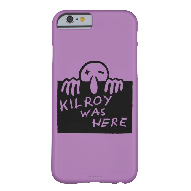 Kilroy was hier Case-Mate iPhone case (Achterkant)