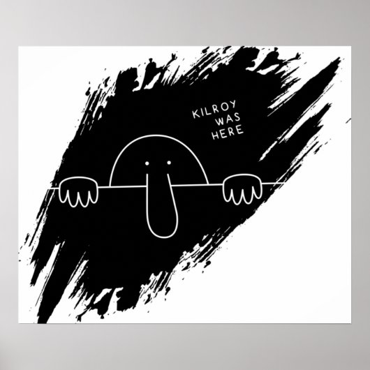 Kilroy was hier poster (Voorkant)