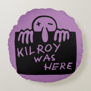 Kilroy was hier rond kussen