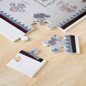 Kilt in "Broderie Perse", c.1800 (toegepast, print Legpuzzel (Zijkant)