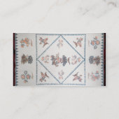 Kilt in "Broderie Perse", c.1800 (toegepast, print Visitekaartje (Achterkant)