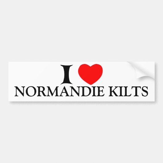 Kilteu-auto Bumpersticker (Voorkant)
