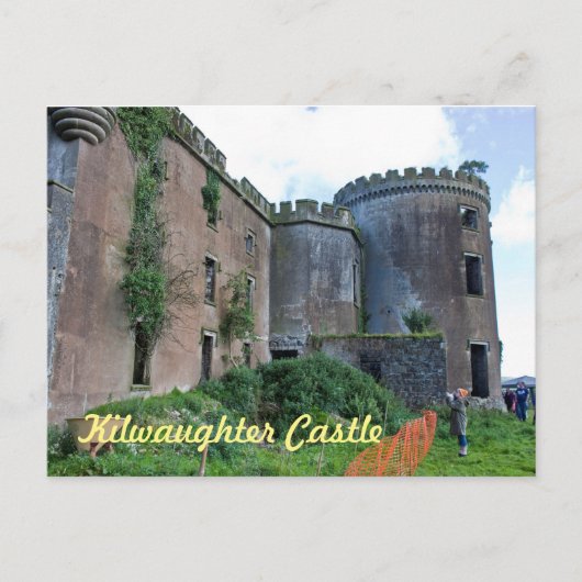 Kilwaughter Castle, County Antrim Briefkaart (Voorkant)