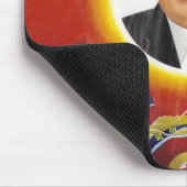Kim Il-Sung Red mousepad Muismat (Hoek)