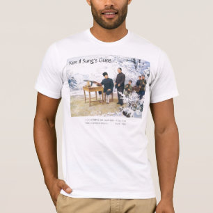 Kim Il Sung's Pistolen.... T-shirt