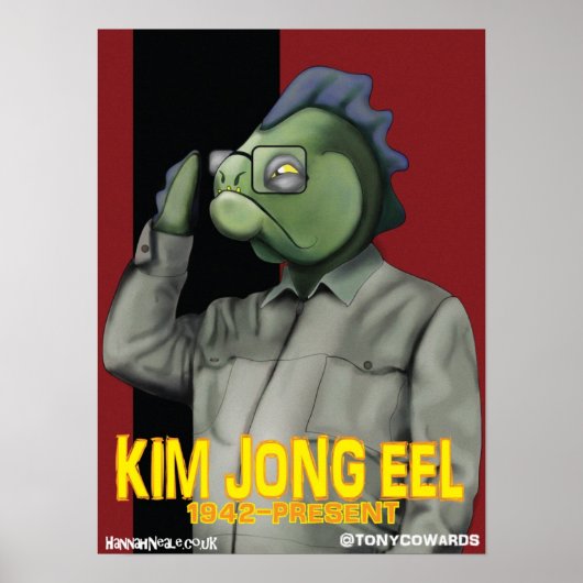 Kim Jong Eel Print (Voorkant)