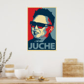 Kim Jong Il - Juche: Poster OHP (Keuken)