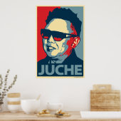 Kim Jong-Il - Juche : Poster parodique d'Obama (Cuisine)