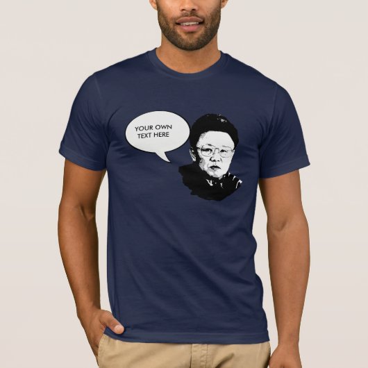 Kim Jong Il T-shirt (Voorkant)