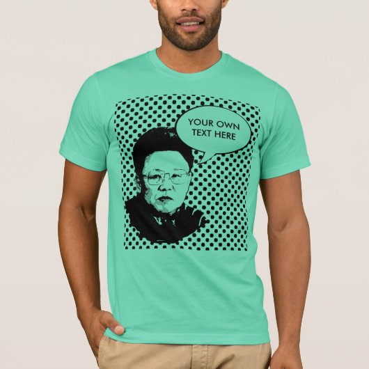 Kim Jong Il T-shirt (Voorkant)
