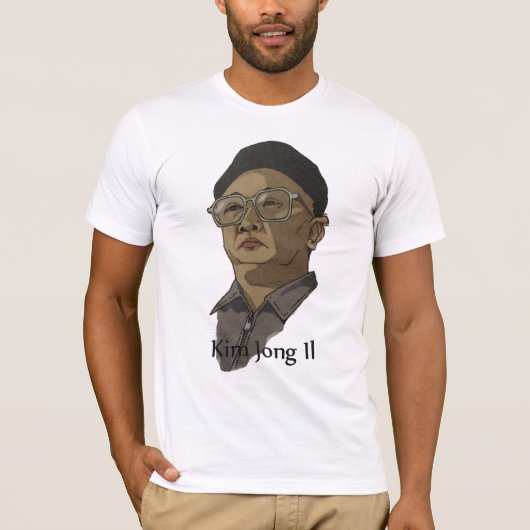 Kim Jong Il T-shirt (Voorkant)