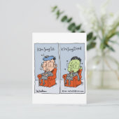 kim jong ill briefkaart (Staand voorkant)