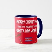 Kim Jong Un Christmas Mug (Devant droit)