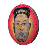 Kim Jong Un Dictator Do Dartboard Dartbord (Voorkant Rechts)
