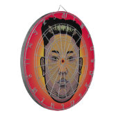Kim Jong Un Dictator Do Dartboard Dartbord (Voorkant Links)
