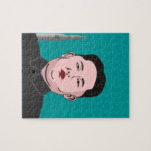 Kim Jong-un & kernraket Legpuzzel (Horizontaal)
