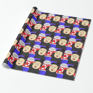 Kim Jong Un, North Korea, Dictator, Korea, Funny, Cadeaupapier