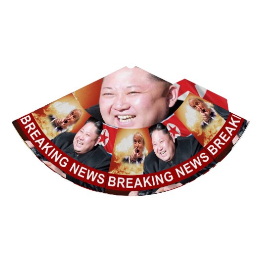 Kim Jong Un Party Pet Feesthoedjes (Voorkant)