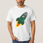 Kim Jong-un Rocketman T-shirt (Voorkant)
