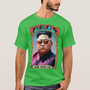 Kim JongUn Retro Communistische Handel D T-shirt