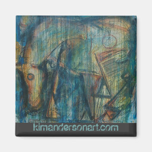 KImAndersonArt Magnet Magneet