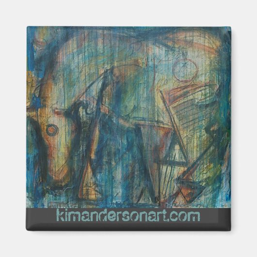 KImAndersonArt Magnet Magneet (Voorkant)