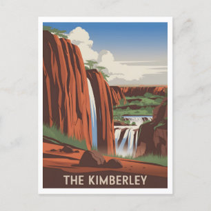 Kimberley Australia Vintage Briefkaart