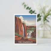 Kimberley Australia Vintage Briefkaart (Staand voorkant)