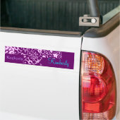 Kimberly Designer Name Bumper Sticker (Sur camion)