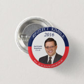 Kimble 2016 Campaign Button (Voorkant /achterkant)