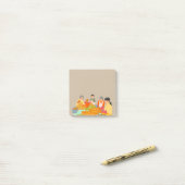 Kimchi 5 Post-it Notes (Sur un bureau)