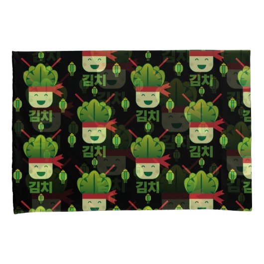 Kimchi Asian Food Kussensloop (Voorkant-Rechts)