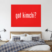 Kimchi? Canvas Afdruk (Insitu (Slaapkamer))