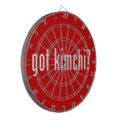 Kimchi? Dartbord (Voorkant Links)