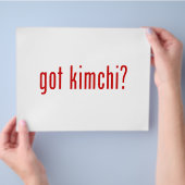 Kimchi? Flyer (Hand)