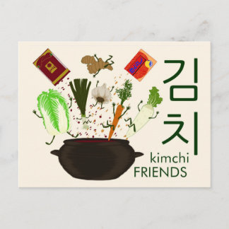 Kimchi Friends Briefkaart