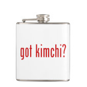 Kimchi? Heupfles (Voorkant)