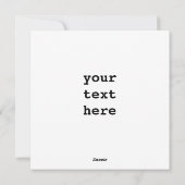 Kimchi-ingrediënten pittige fermentatie Aquarel Feestdagenkaart (Achterkant)