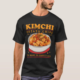 Kimchi is als Kimchi Koreaans eten jongen T-shirt
