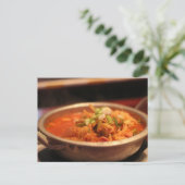 Kimchi Jjigae (Soup) Briefkaart (Staand voorkant)